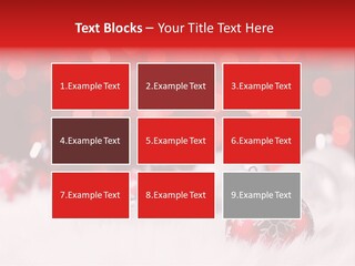 A Red And White Christmas Powerpoint Presentation PowerPoint Template