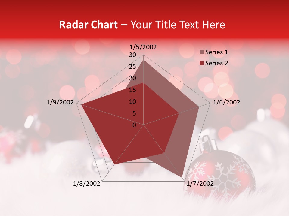 A Red And White Christmas Powerpoint Presentation PowerPoint Template
