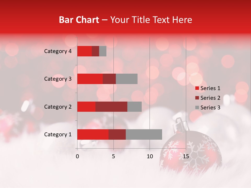 A Red And White Christmas Powerpoint Presentation PowerPoint Template