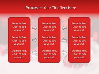 A Red And White Christmas Powerpoint Presentation PowerPoint Template