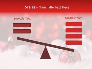 A Red And White Christmas Powerpoint Presentation PowerPoint Template