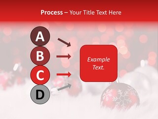 A Red And White Christmas Powerpoint Presentation PowerPoint Template
