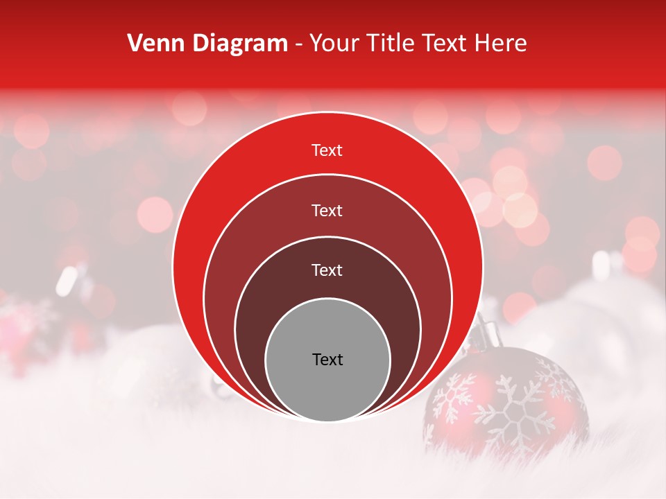 A Red And White Christmas Powerpoint Presentation PowerPoint Template