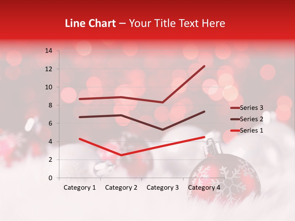 A Red And White Christmas Powerpoint Presentation PowerPoint Template