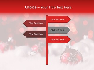 A Red And White Christmas Powerpoint Presentation PowerPoint Template