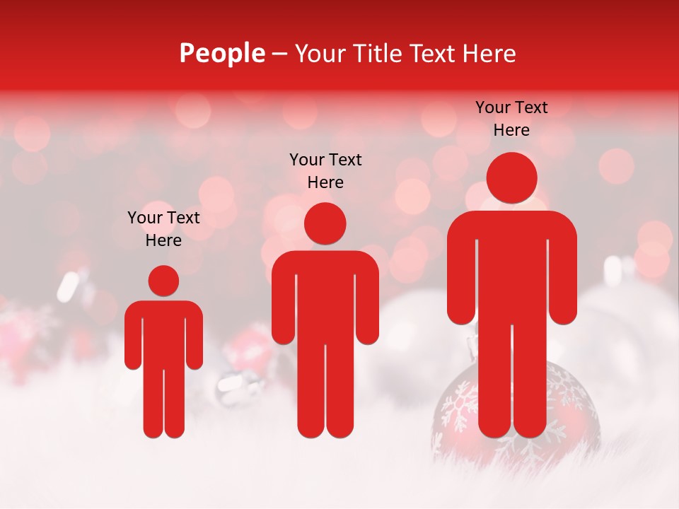 A Red And White Christmas Powerpoint Presentation PowerPoint Template