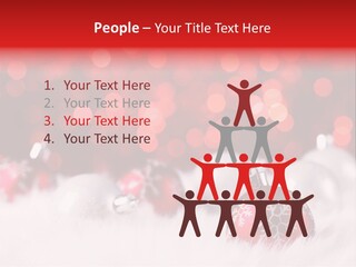 A Red And White Christmas Powerpoint Presentation PowerPoint Template