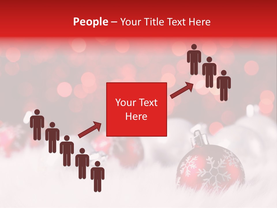A Red And White Christmas Powerpoint Presentation PowerPoint Template