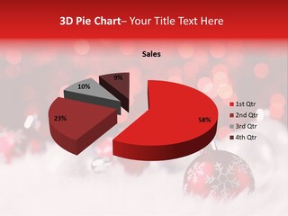 A Red And White Christmas Powerpoint Presentation PowerPoint Template