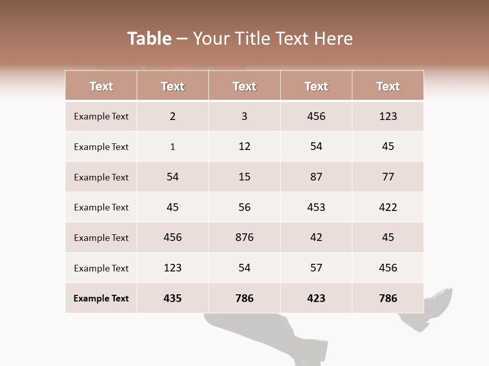 Portrait Mountains Tender PowerPoint Template