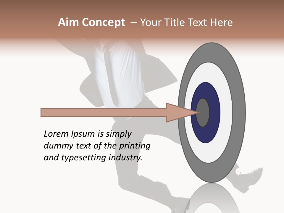 Portrait Mountains Tender PowerPoint Template