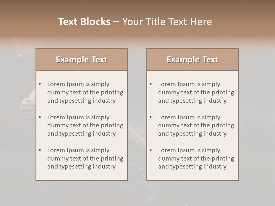 Portrait Mountains Tender PowerPoint Template