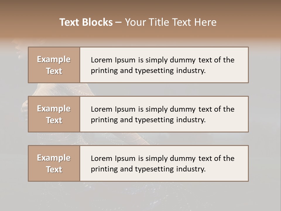 Portrait Mountains Tender PowerPoint Template