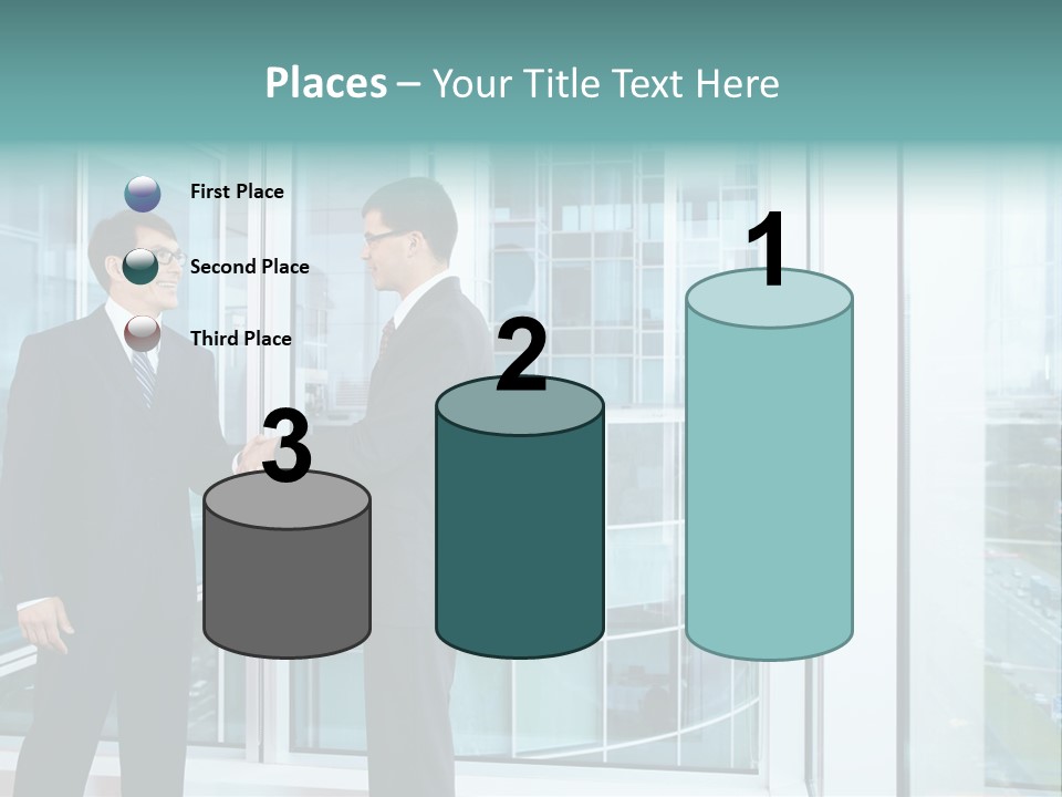 Business Indoors Background PowerPoint Template