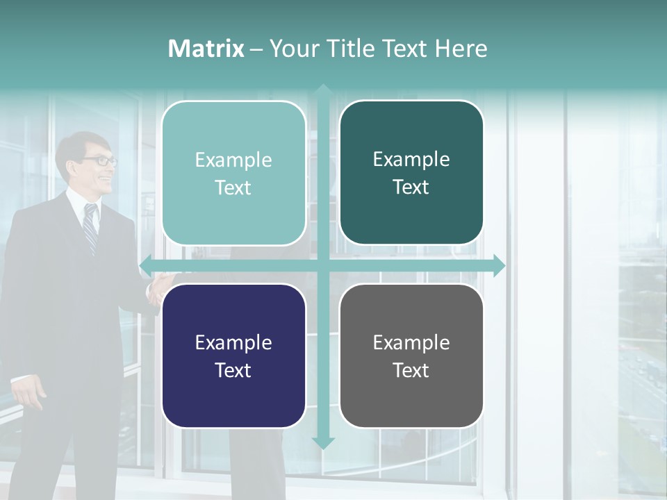 Business Indoors Background PowerPoint Template