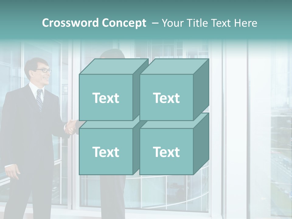 Business Indoors Background PowerPoint Template