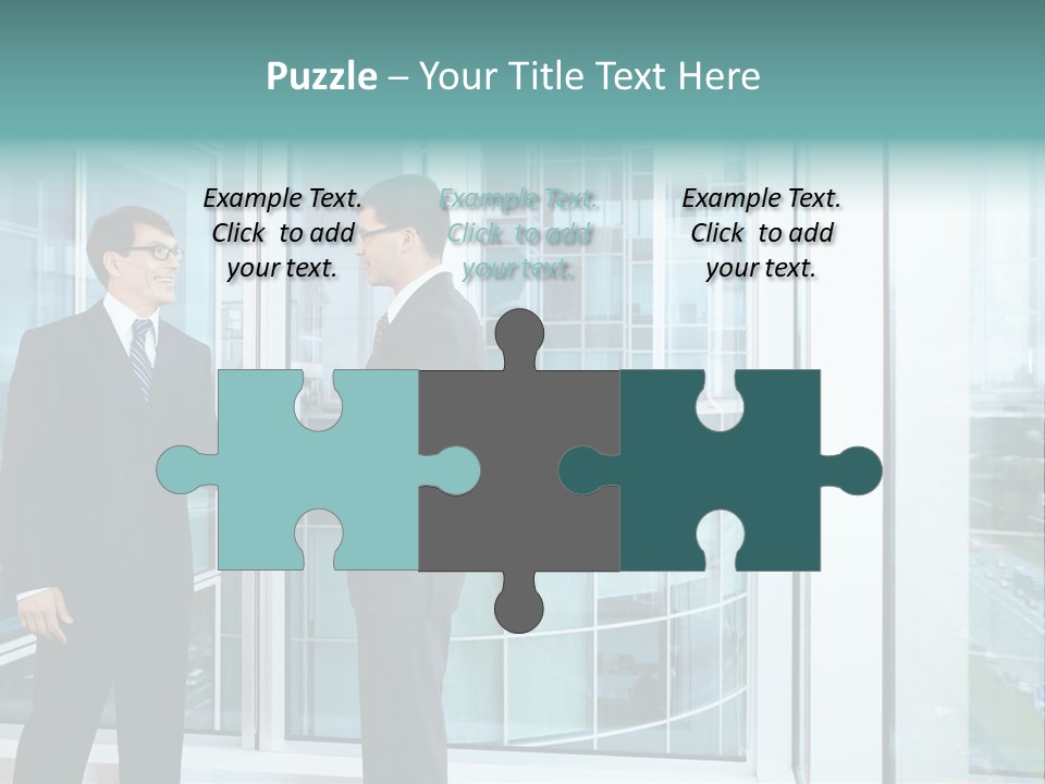 Business Indoors Background PowerPoint Template