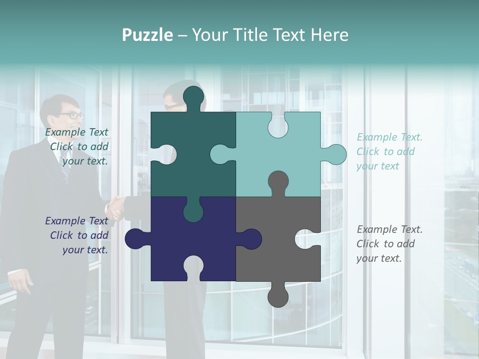 Business Indoors Background PowerPoint Template