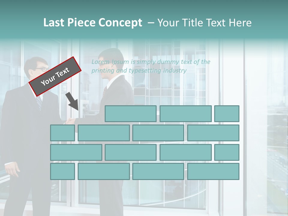 Business Indoors Background PowerPoint Template