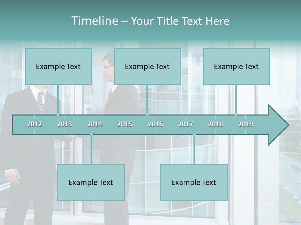 Business Indoors Background PowerPoint Template