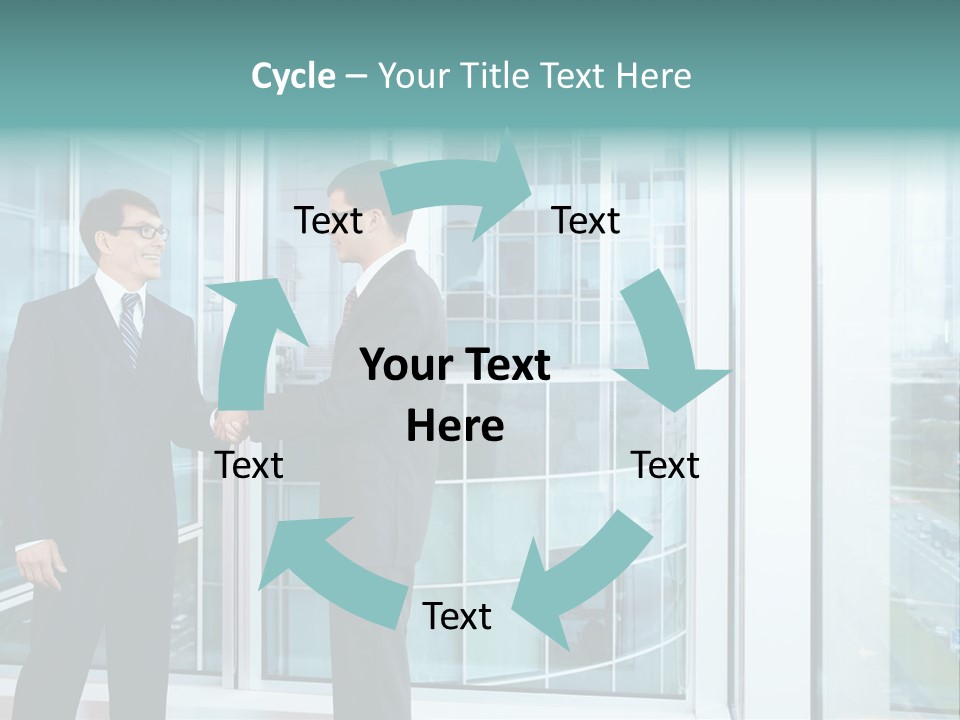 Business Indoors Background PowerPoint Template