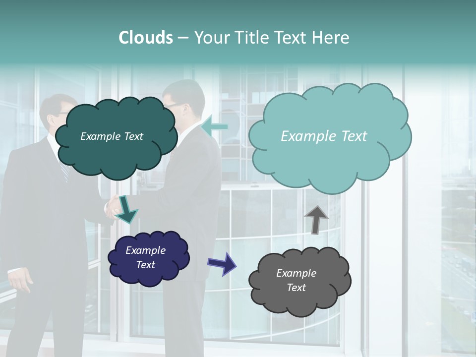 Business Indoors Background PowerPoint Template