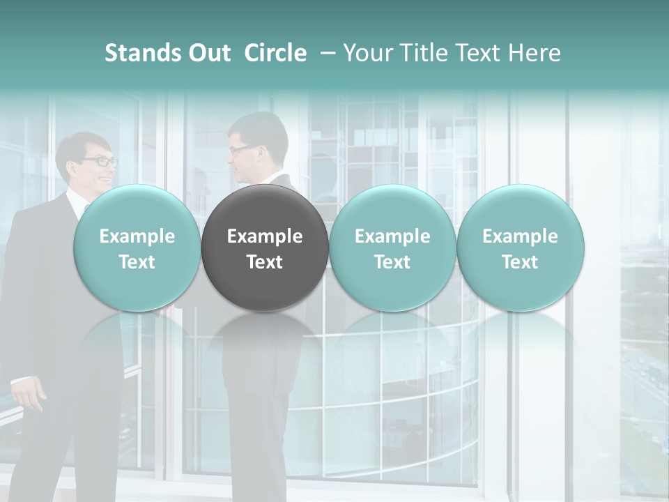 Business Indoors Background PowerPoint Template