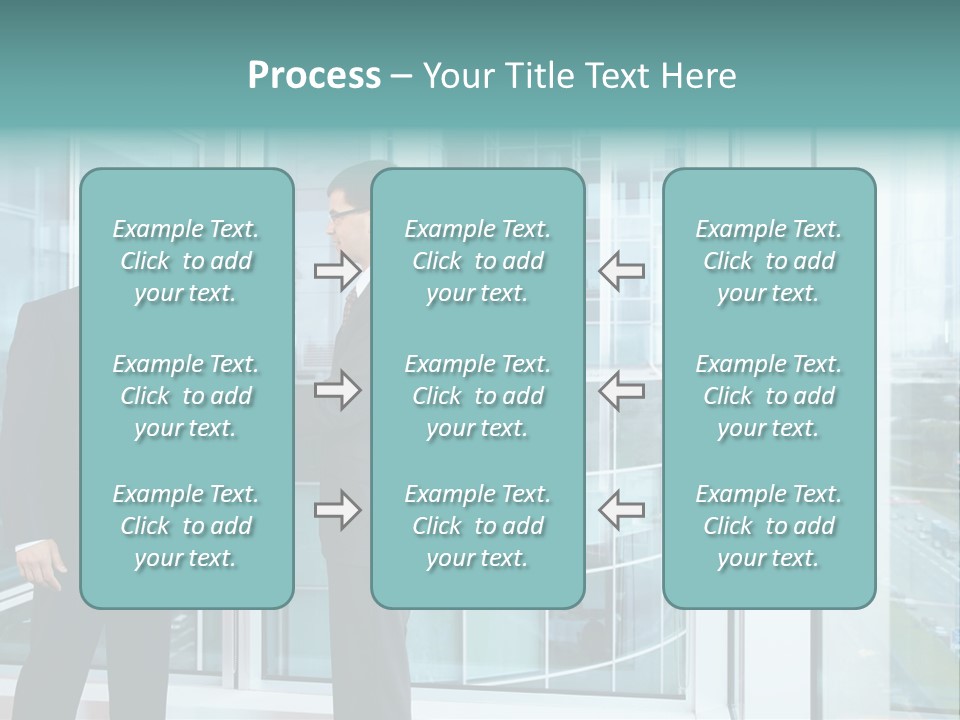 Business Indoors Background PowerPoint Template