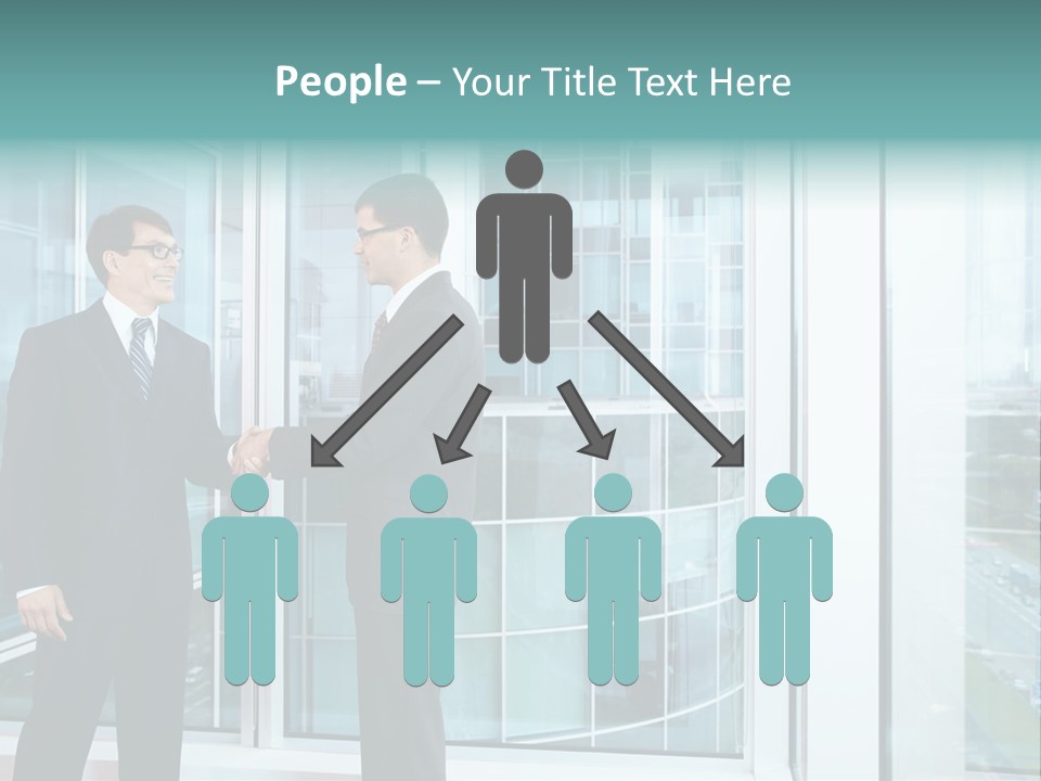 Business Indoors Background PowerPoint Template