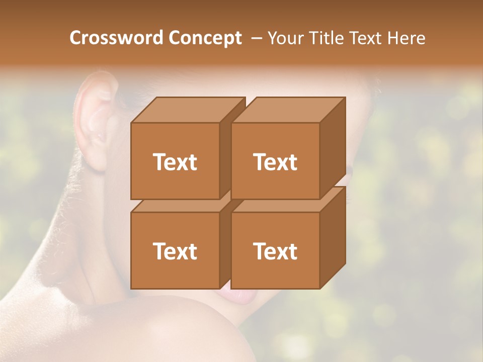 Calm Vertical Skin PowerPoint Template