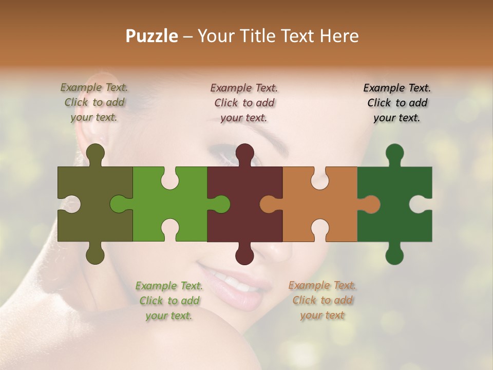Calm Vertical Skin PowerPoint Template