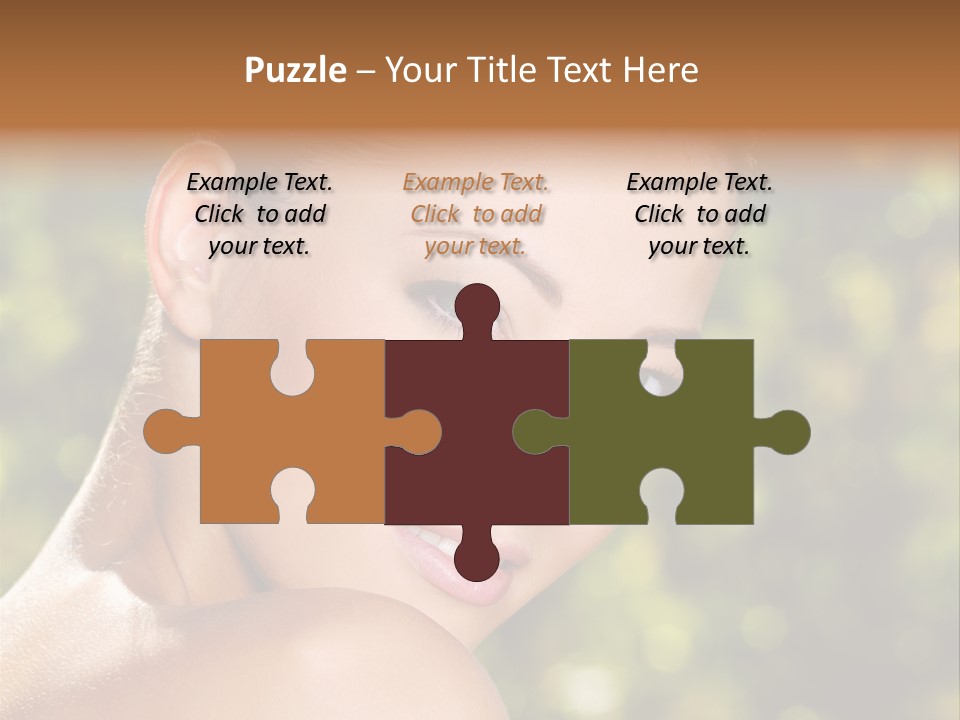 Calm Vertical Skin PowerPoint Template