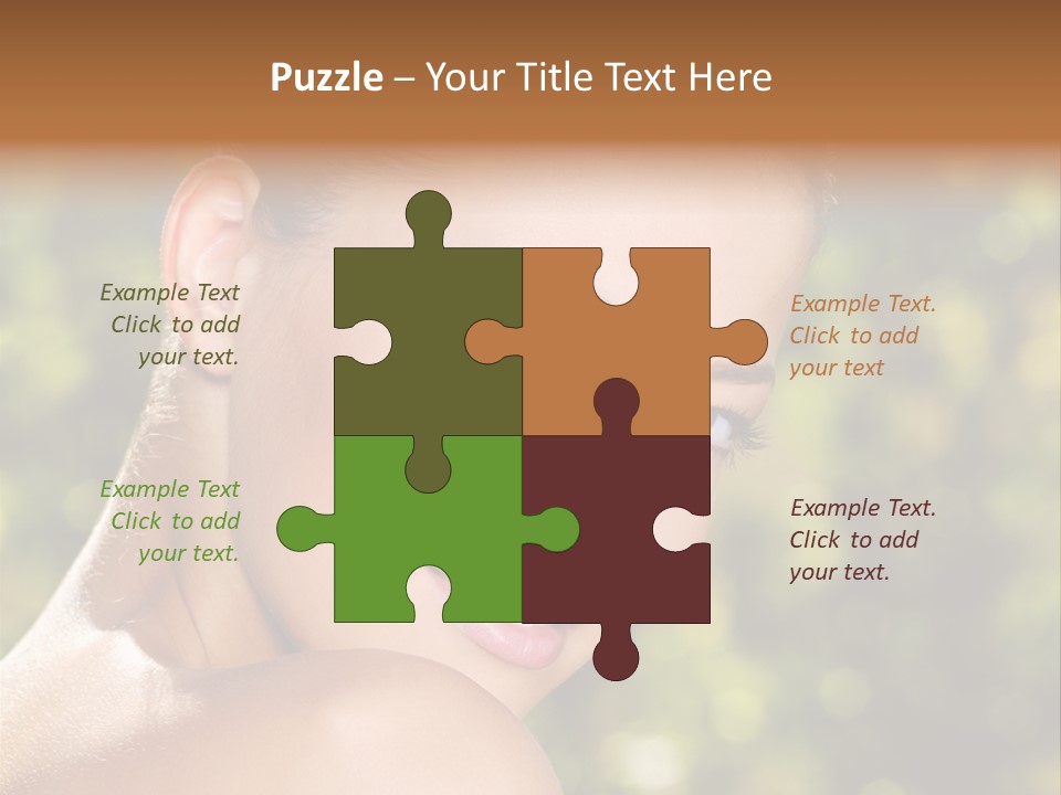Calm Vertical Skin PowerPoint Template