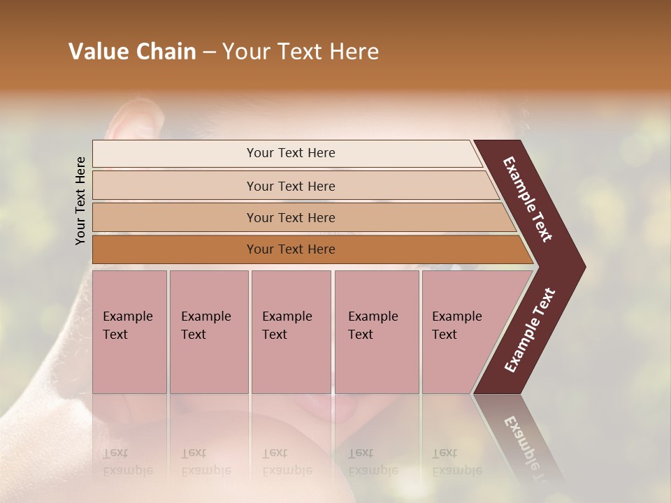 Calm Vertical Skin PowerPoint Template