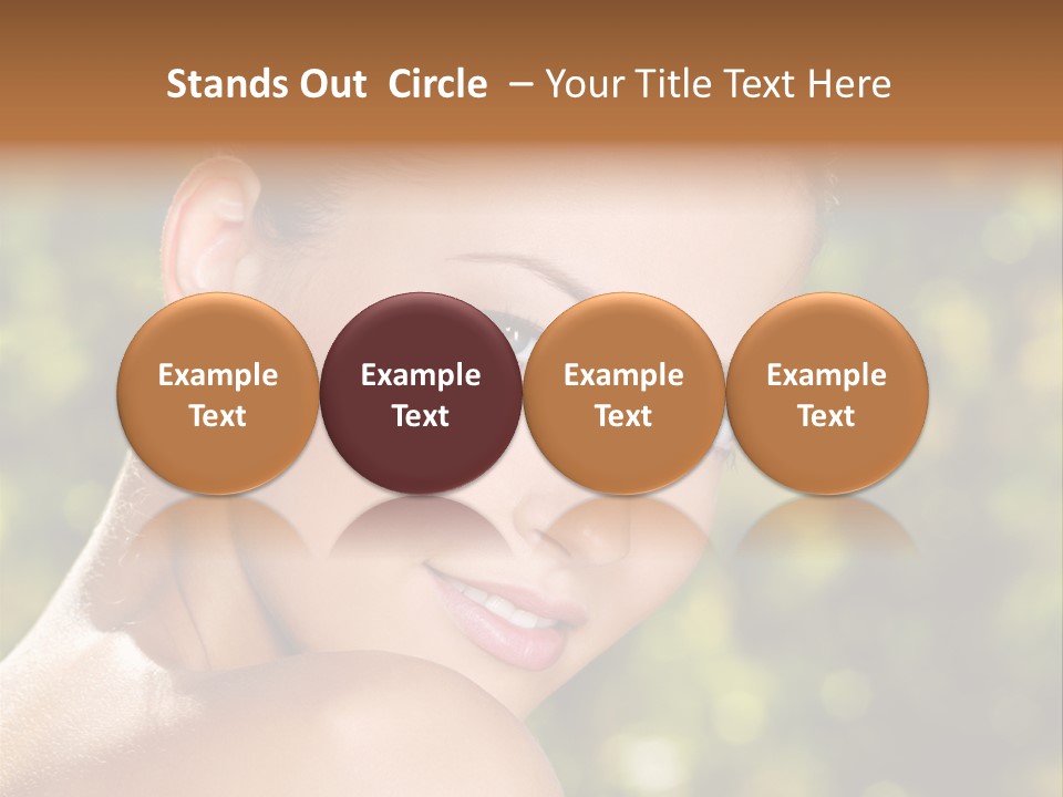 Calm Vertical Skin PowerPoint Template