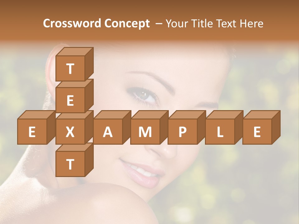 Calm Vertical Skin PowerPoint Template