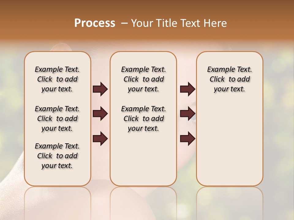 Calm Vertical Skin PowerPoint Template