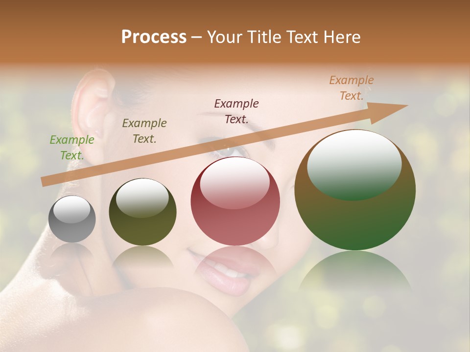 Calm Vertical Skin PowerPoint Template