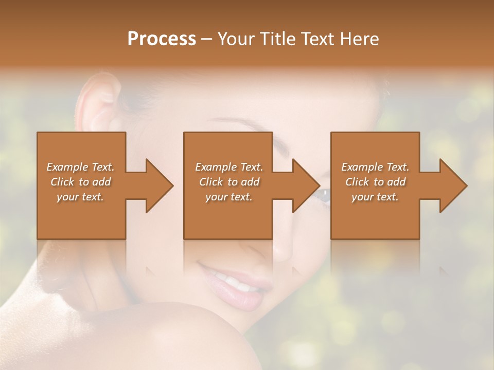 Calm Vertical Skin PowerPoint Template