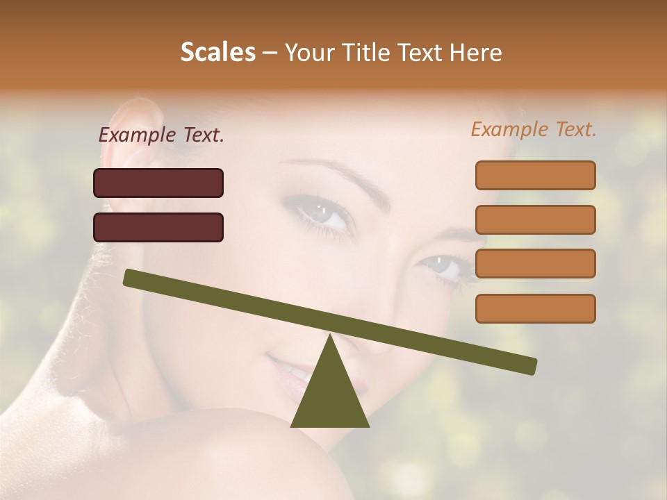 Calm Vertical Skin PowerPoint Template