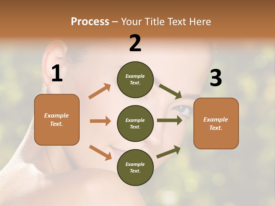 Calm Vertical Skin PowerPoint Template