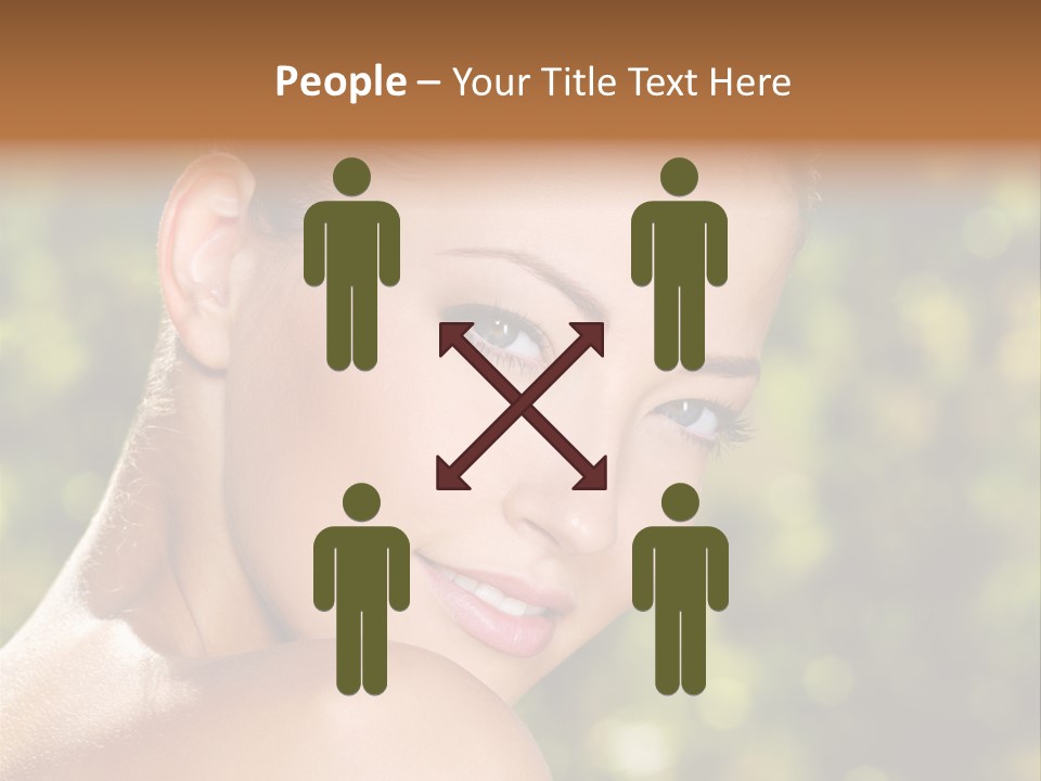 Calm Vertical Skin PowerPoint Template