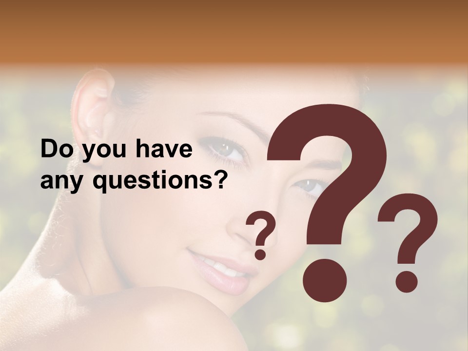 Calm Vertical Skin PowerPoint Template