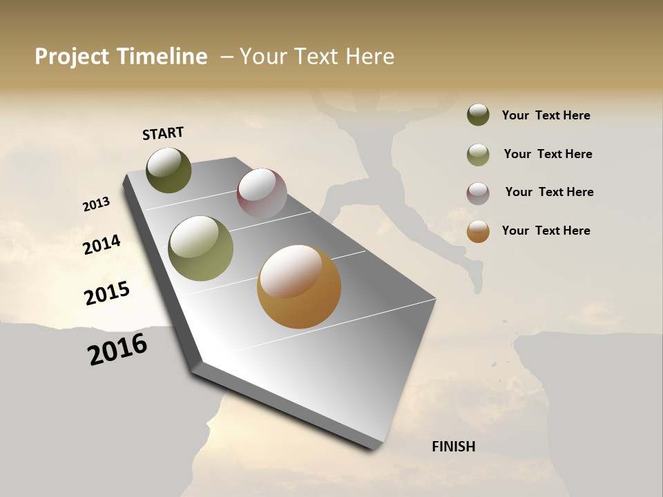 Freedom Excited Rock PowerPoint Template