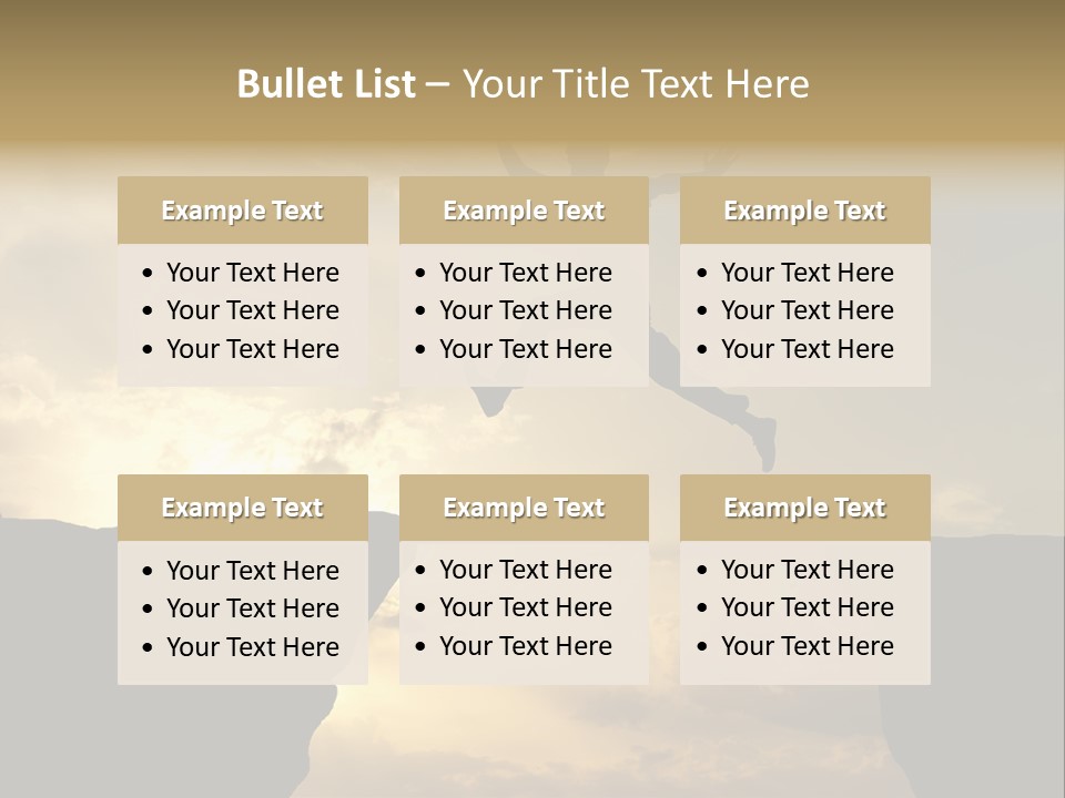 Freedom Excited Rock PowerPoint Template