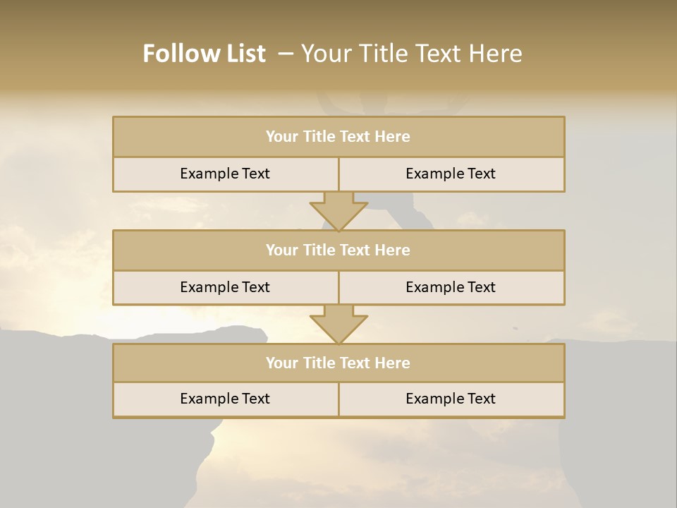 Freedom Excited Rock PowerPoint Template