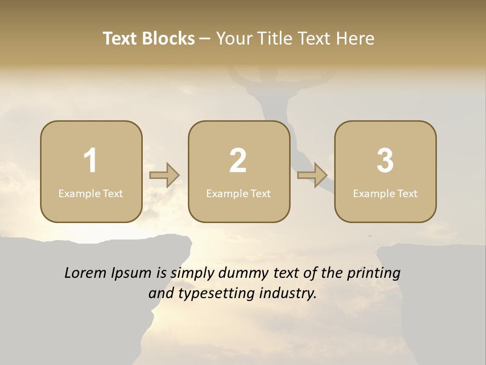 Freedom Excited Rock PowerPoint Template