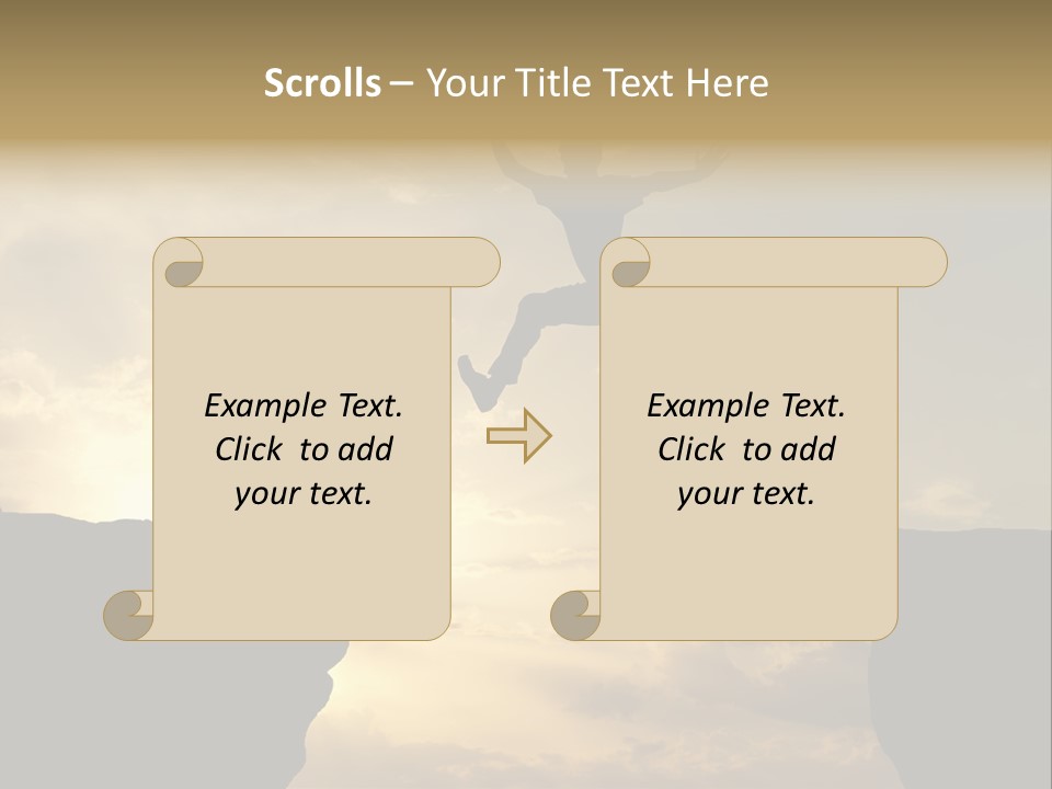 Freedom Excited Rock PowerPoint Template