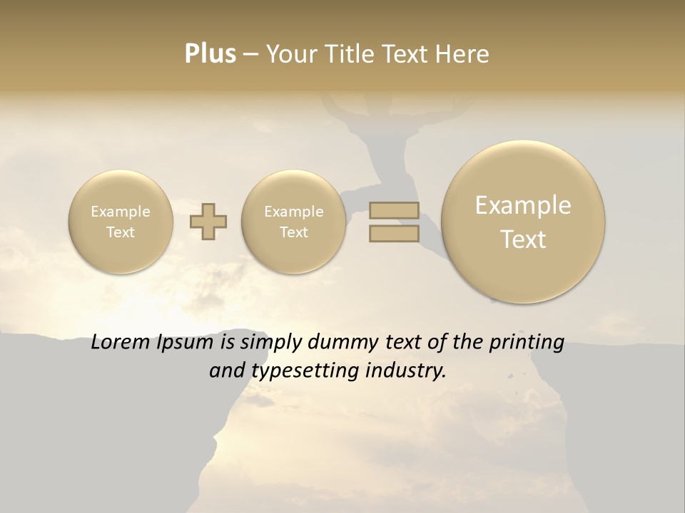 Freedom Excited Rock PowerPoint Template