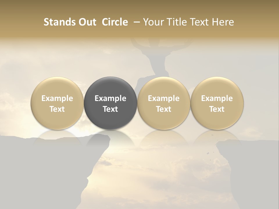 Freedom Excited Rock PowerPoint Template